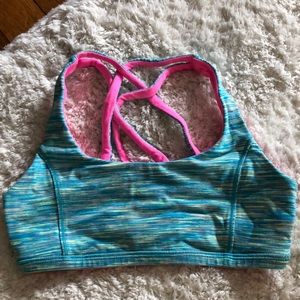 Ivivva girls sports bra size 10